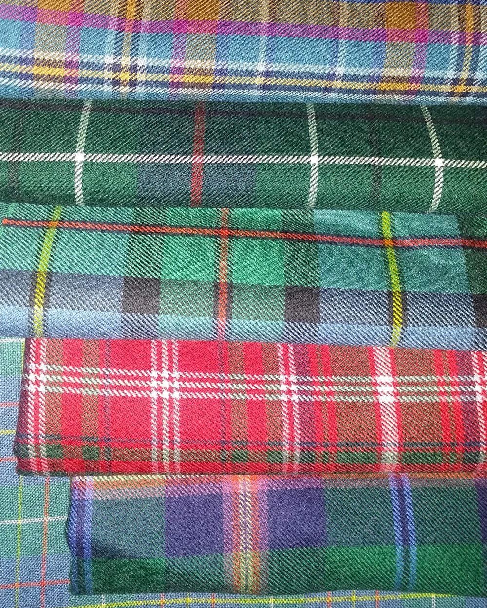 Tartan Fabric Variety Forever Tartan